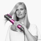 Фен-стайлер Dyson Airwrap Complete Long HS05 (фуксия/яркий никель)